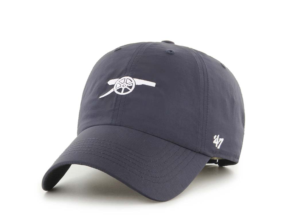 47Brand Arsenal FC Navy Brrr Clean Up Strapback Gorra