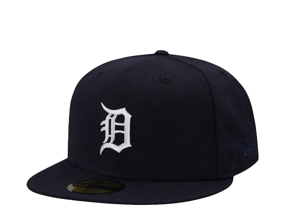 New Era Detroit Tigers Navy Wool Classic Edition 59Fifty Fitted Gorra