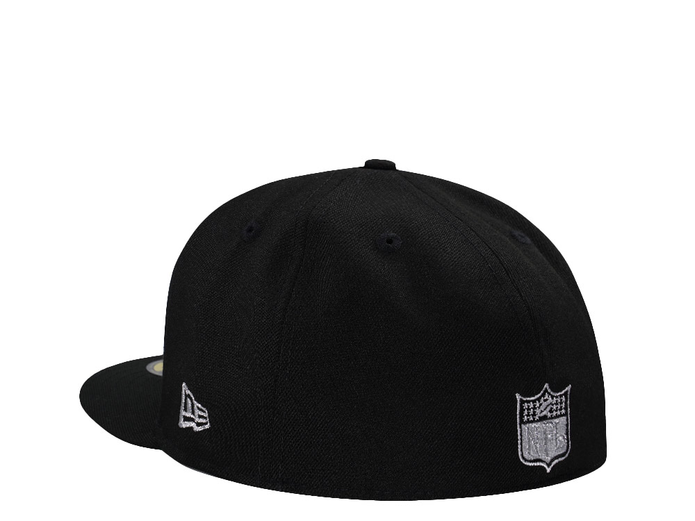 New Era Oakland Raiders 98 Kick Off Black Prime Edition 59Fifty Fitted Gorra