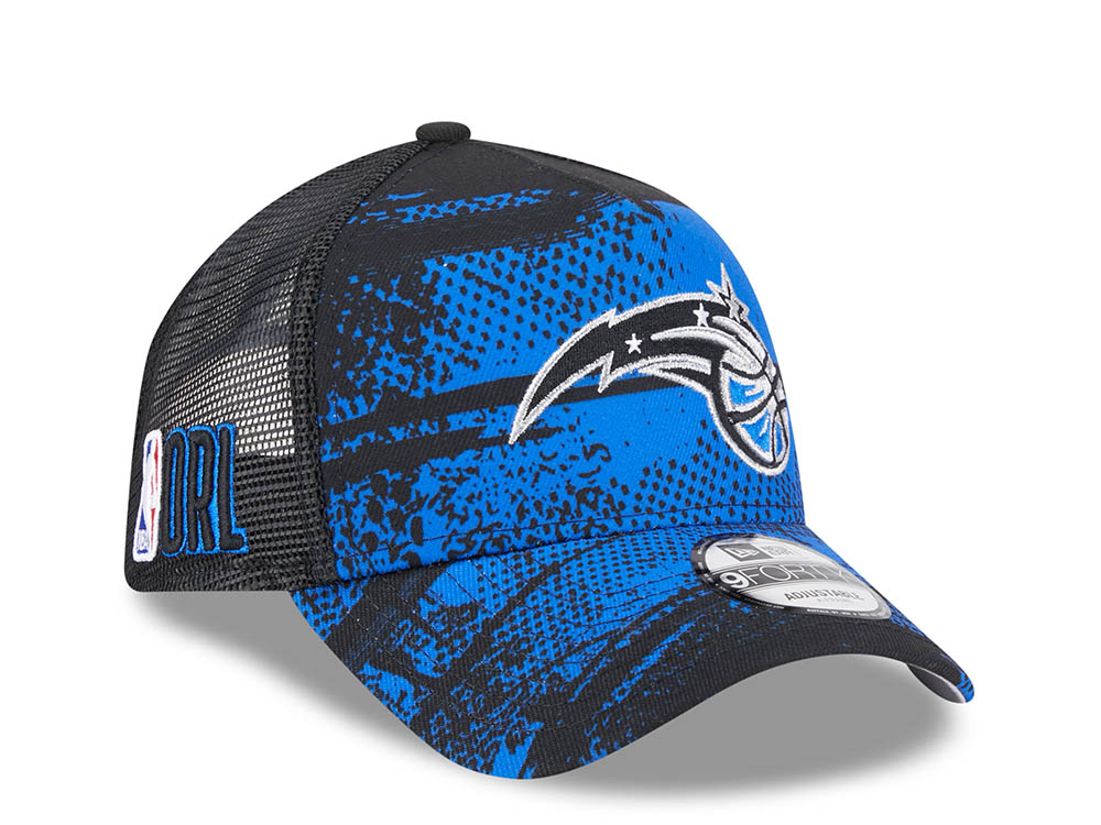 New Era Orlando Magic NBA Tip Off 2024 Trucker 9Forty A Frame Snapback Gorra