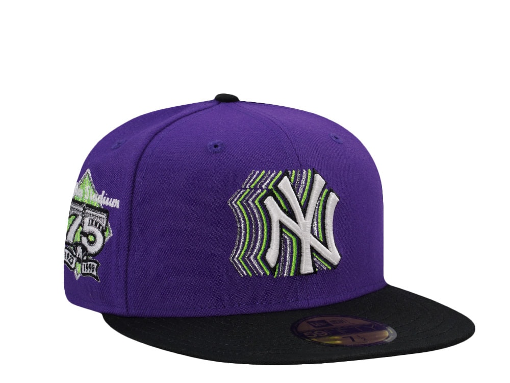 New Era New York Yankees 75th Stadium Anniversary Cascading Two Tone Edition 59Fifty Fitted Gorra