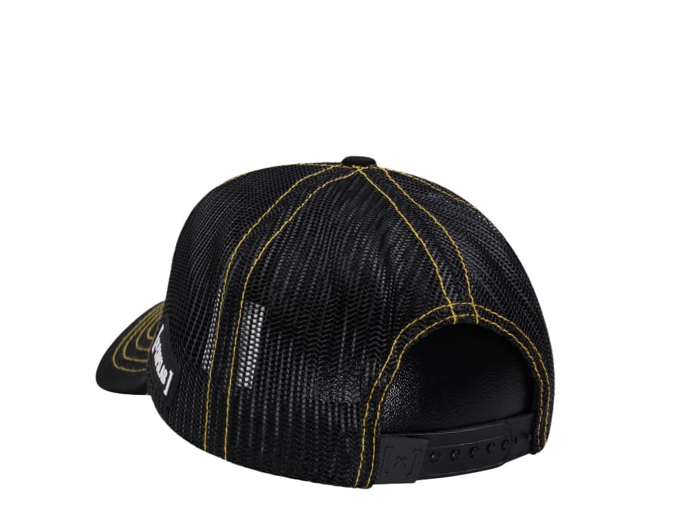 Capslab Dragon Ball Z Goku Black/Yellow Trucker Snapback Gorra