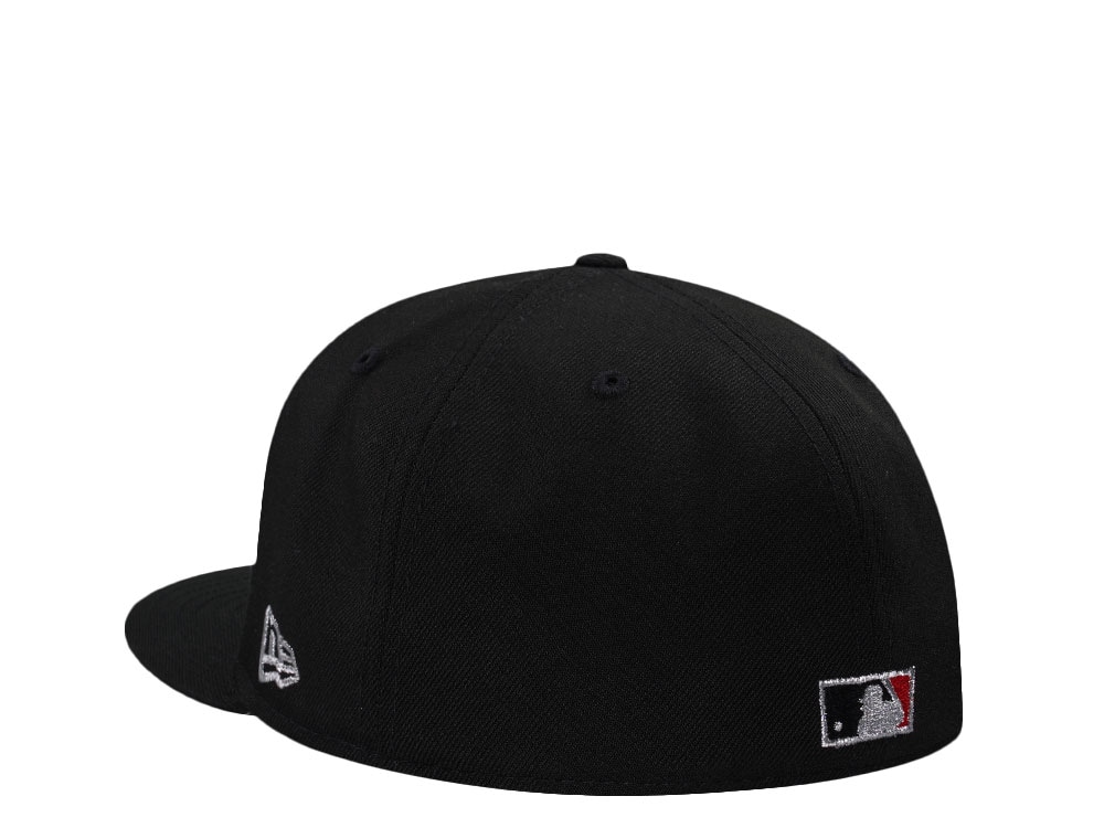 New Era Los Angeles Dodgers 40th Anniversary Script Black Prime Edition 59Fifty Fitted Gorra