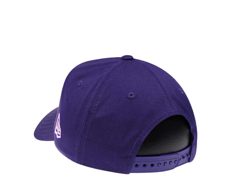 New Era New York Yankees Purple Pink Edition 9Forty A Frame Snapback Gorra
