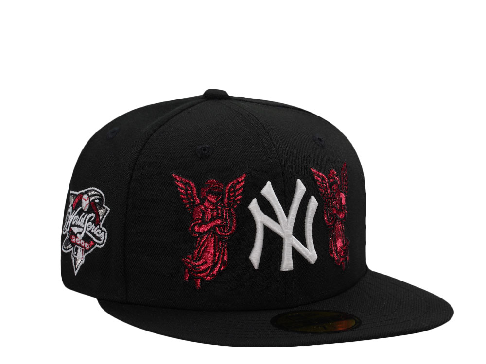 New Era New York Yankees World Series 2000 Angel Black Prime Edition 59Fifty Fitted Gorra