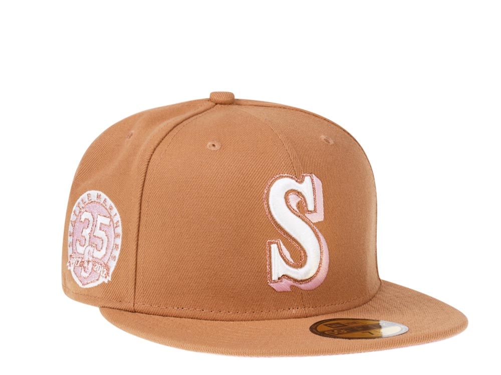 New Era Seattle Mariners 35th Anniversary Sweet Gingerbread Edition 59Fifty Fitted Gorra