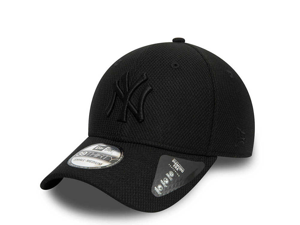 New Era New York Yankees Diamond Era Black 39Thirty Stretch Gorra
