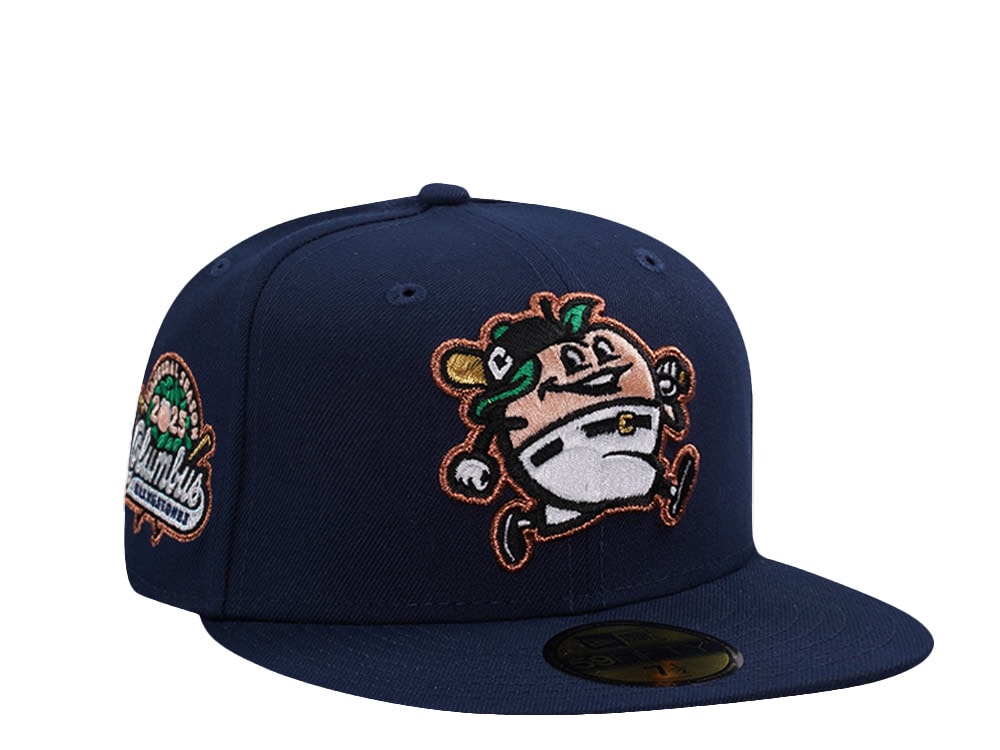 New Era Columbus Clingstones Inaugural Season 2025 Ocean Blue Prime Edition 59Fifty Fitted Gorra