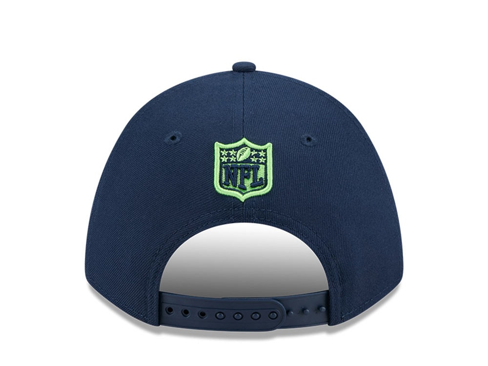 New Era Seattle Seahawks NFL Team 9Forty M Crown Snapback Gorra