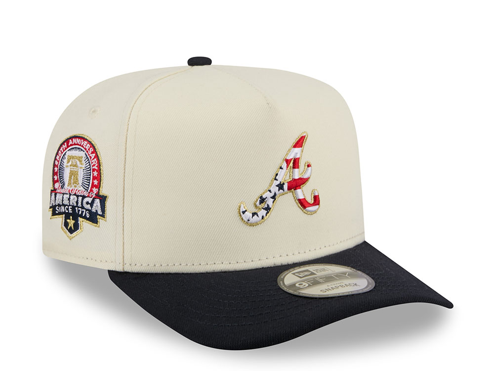 New Era Atlanta Braves America 250th Anniversary Edition 9Fifty A Frame Snapback Gorra