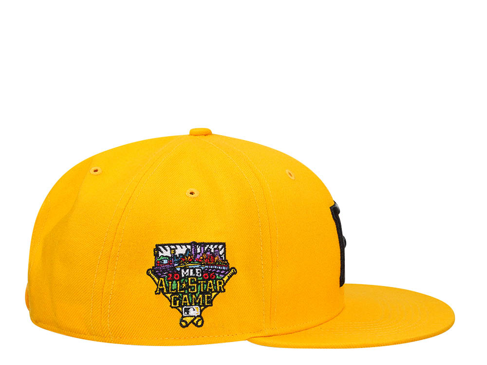 47Brand Pittsburgh Pirates All Star Game 2006 Gold Sure Shot Under Captain Snapback Gorra