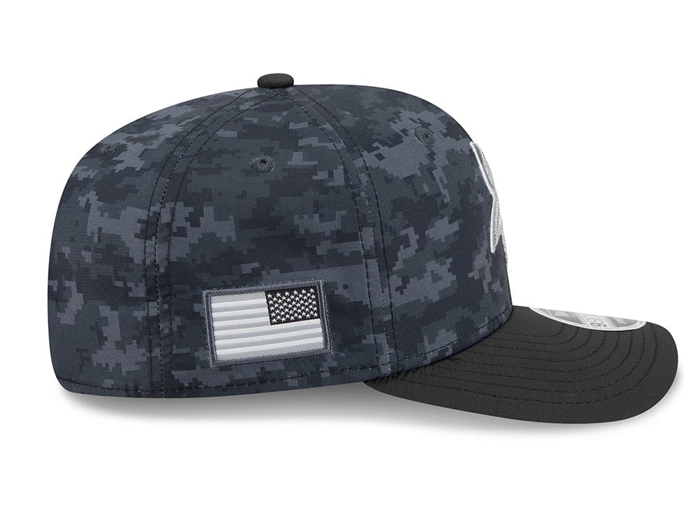 New Era Minnesota Vikings NFL Salute to Service 2026 Digi Camo Black 9Seventy Stretch Snapback Gorra