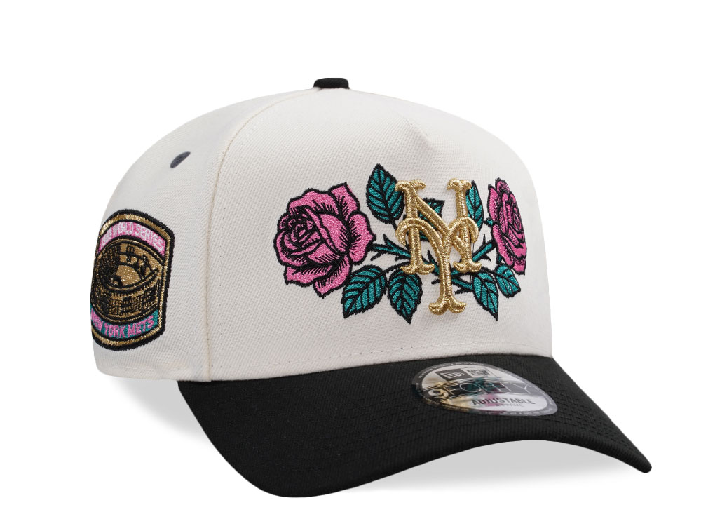 New Era New York Mets World Series 1969 Rose Chrome Two Tone Edition 9Forty A Frame Snapback Gorra
