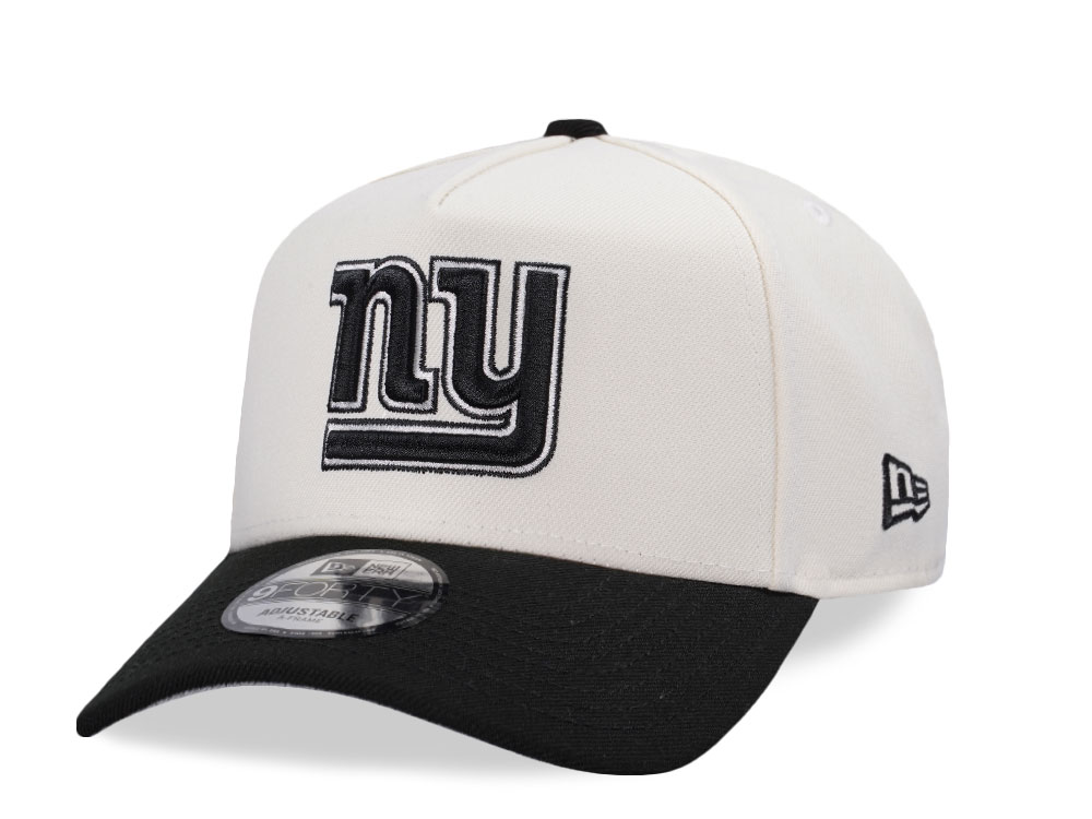 New Era New York Giants Chrome Edition 9Forty A Frame Snapback Gorra