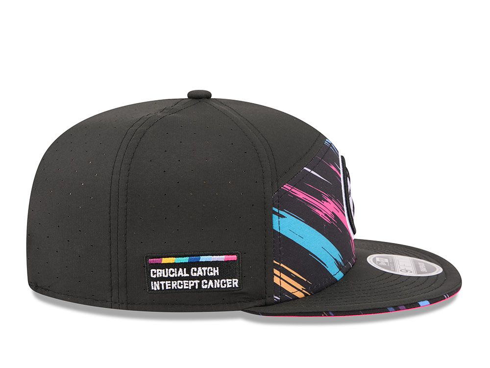New Era Pittsburgh Steelers Crucial Catch 2026 Black Edition 9Fifty Split Panel Snapback Gorra