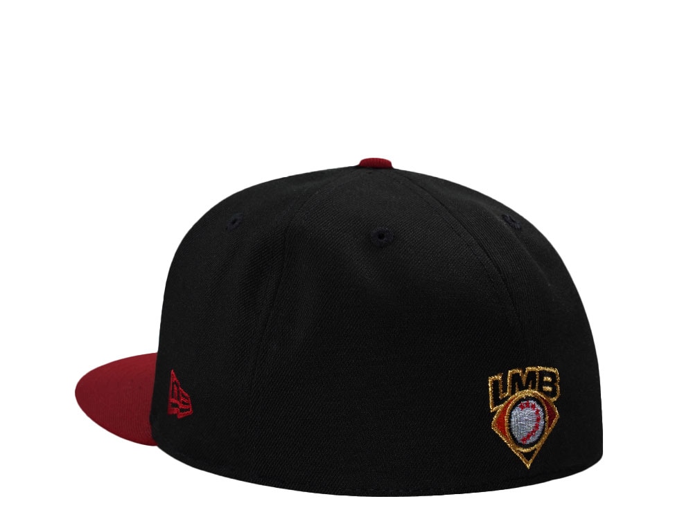 New Era Mexico Diablos Black And Red Two Tone Edition 59Fifty Fitted Gorra