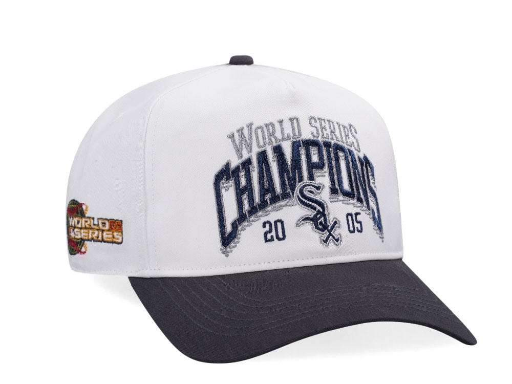 47Brand Chicago White Sox World Series 2005 White Arch Champions Hitch Snapback Gorra