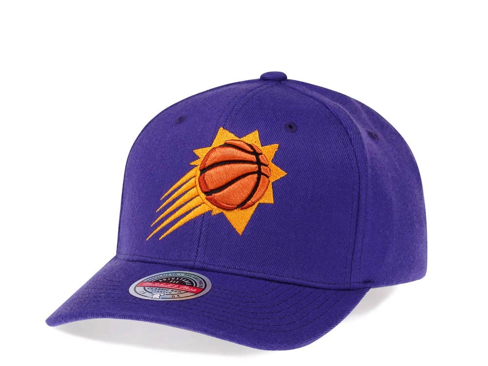 Mitchell & Ness Phoenix Suns Team Ground Red Line Solid Flex Snapback Gorra