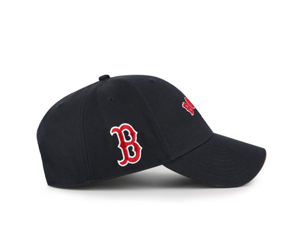 47 Brand Boston Red Sox Ballpark Script Navy Edition MVP Strapback Gorra