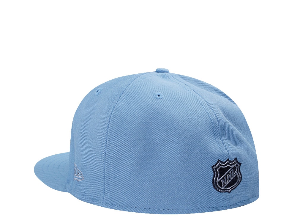 New Era Utah Mammoth Winter Classics 2026 Sky Blue Prime Edition 59Fifty Fitted Gorra