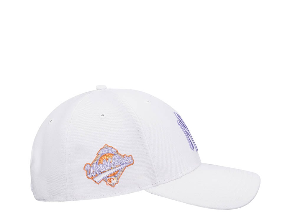 47Brand New York Yankees World Series 1995 White Sure Shot MVP Snapback Gorra