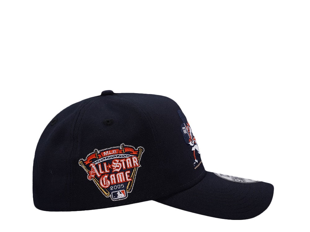 New Era Detroit Tigers All Star Game 2005 Navy Prime Edition 9Forty A Frame Snapback Gorra