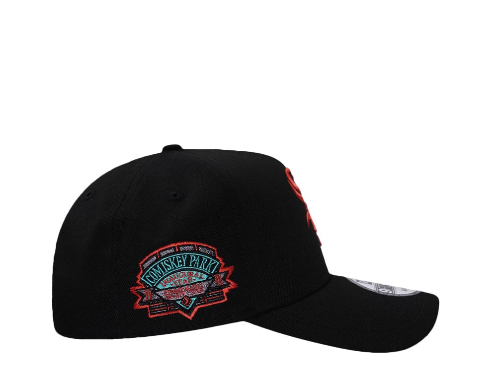 New Era Chicago White Sox Comiskey Park Lava Black Prime Edition 9Forty A Frame Snapback Gorra