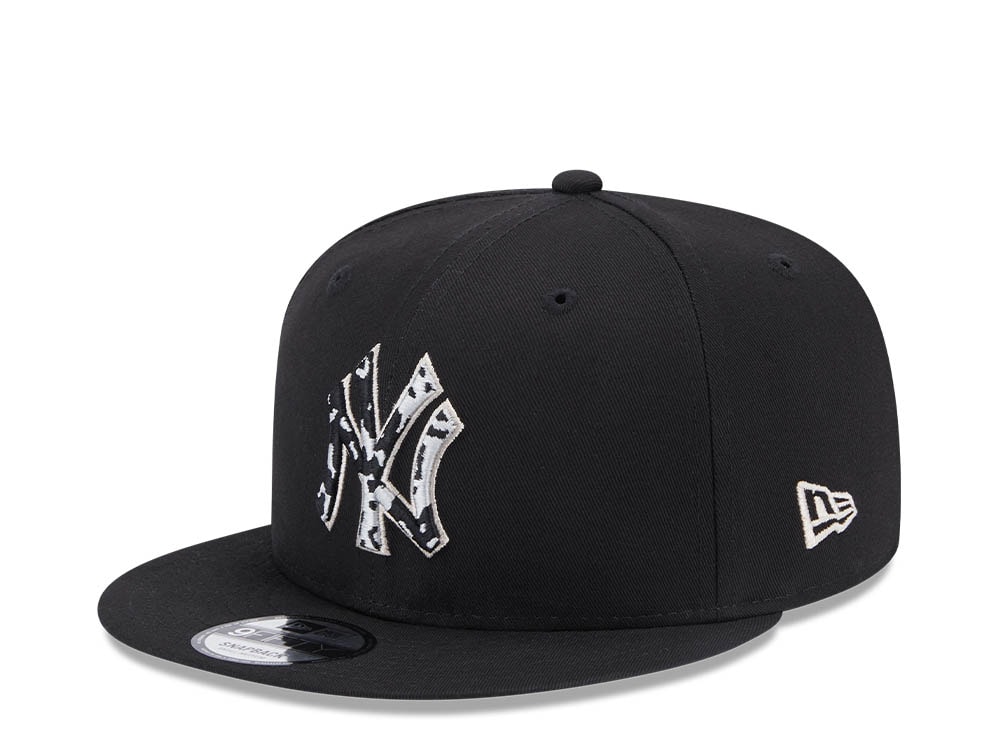 New Era New York Yankees Seasonal Infill Black Edition 9Fifty Snapback Gorra