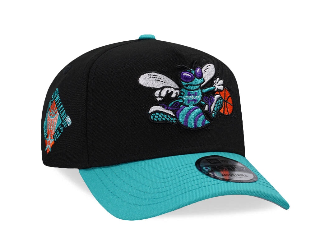 New Era Charlotte Hornets All Star Game 1991 Two Tone Edition 9Forty A Frame Snapback Gorra