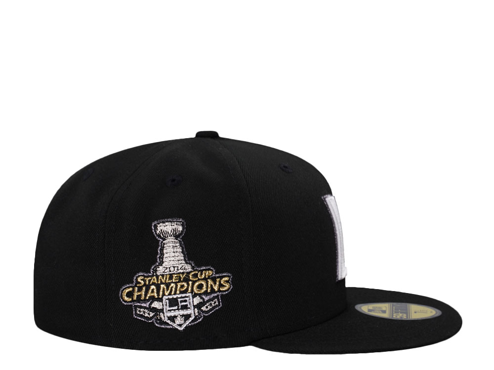 New Era Los Angeles Kings Stanley Cup 2014 Black Prime Edition 59Fifty Fitted Gorra