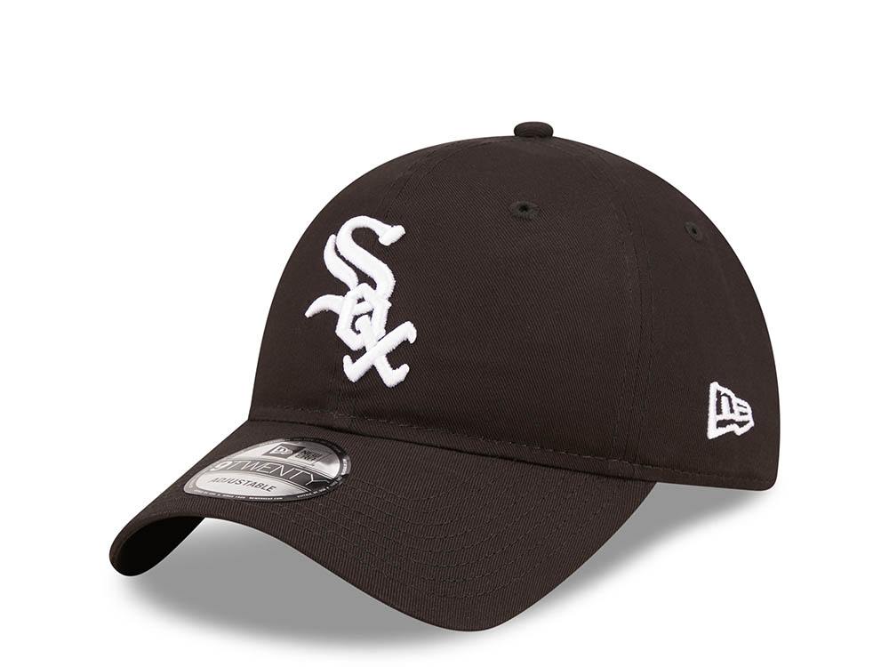 New Era Chicago White Sox League Essential Black 9Twenty Strapback Gorra