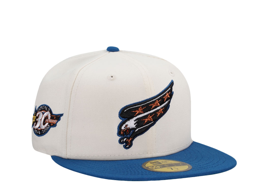 New Era Washington Capitals 30th Anniversary Chrome Two Tone Edition 59Fifty Fitted Gorra