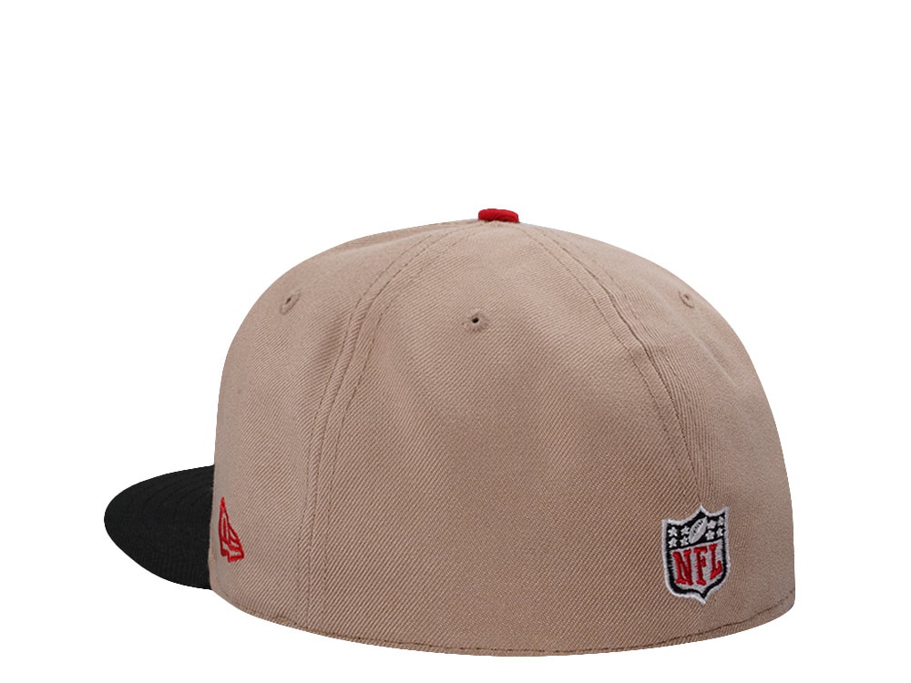 New Era Seattle Seahawks Super Bowl Champions LX Camel Two Tone Edition 59Fifty Fitted Gorra