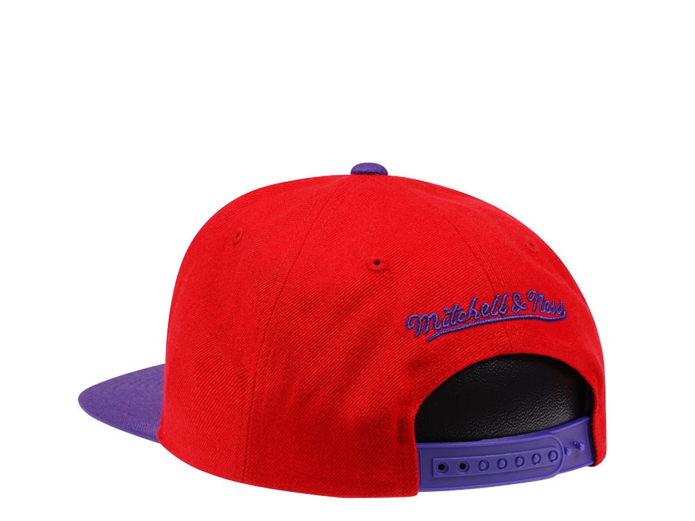 Mitchell & Ness Toronto Raptors Hardwood Classics 2 Tone Snapback Gorra