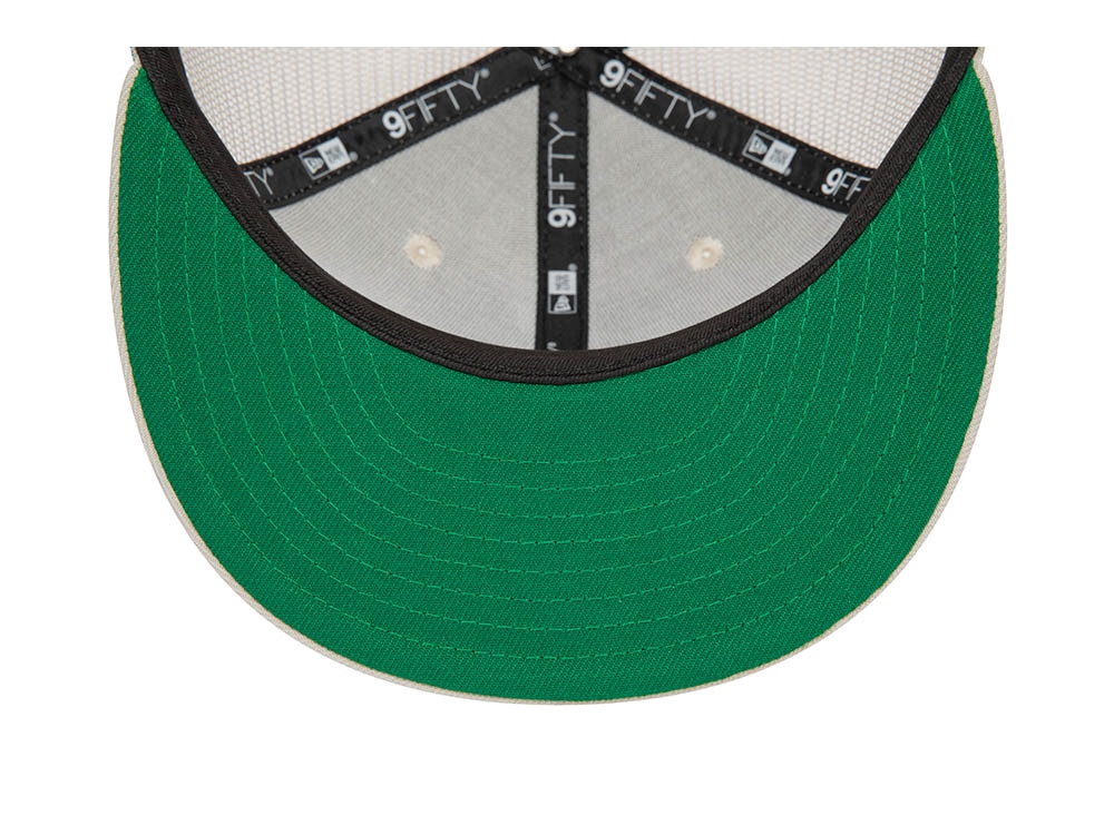 New Era Script Stone Throwback Edition 9Fifty Trucker Snapback Gorra