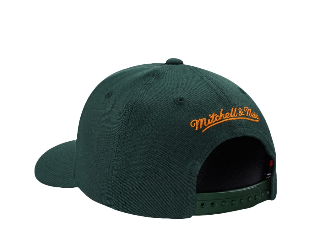 Mitchell & Ness Red Pinscript Classic Red Stretch Snapback Gorra