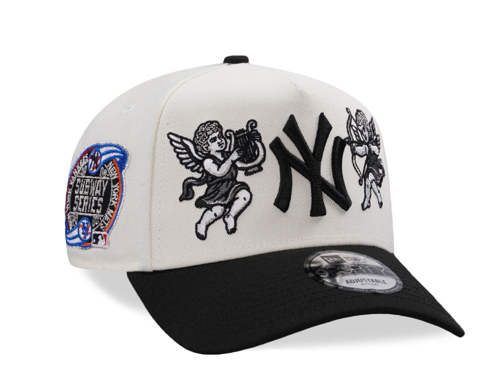 New Era New York Yankees Subway Series Cupid Chrome Two Tone Edition 9Forty A Frame Snapback Gorra