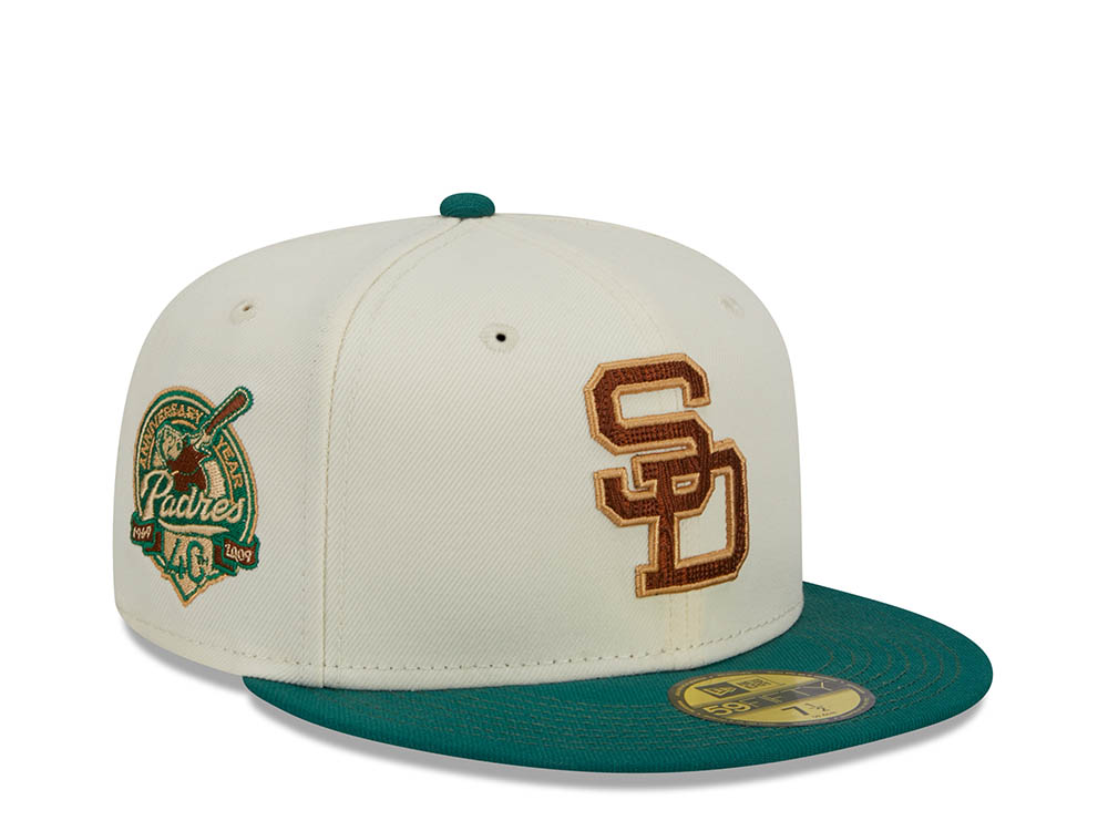 New Era San Diego Padres 40th Anniversary Stone Two Tone Edition 59Fifty Fitted Gorra