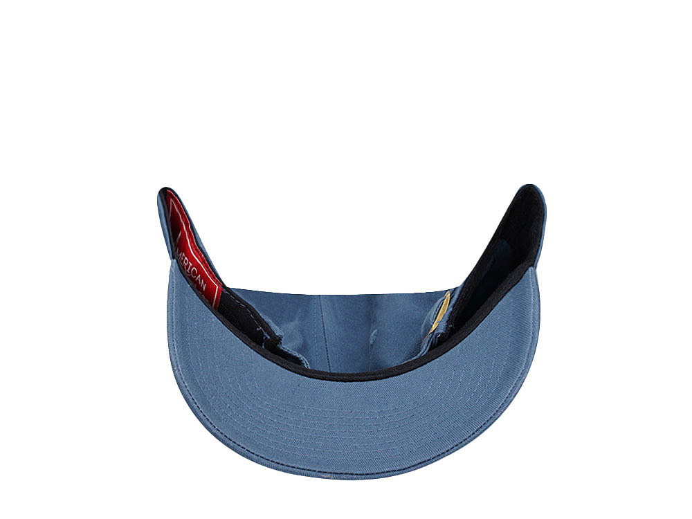 American Needle Hamptons Sporting Club Blue Casual Strapback Gorra