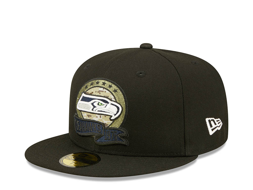 New Era Seattle Seahawks Salute to Service 2022 Fitted 59Fifty Gorra