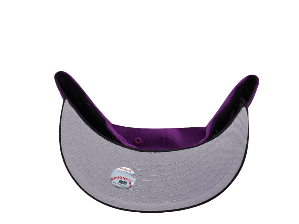 New Era New York Mets World Series 1969 Grape Metallic Flame Edition 59Fifty Fitted Gorra