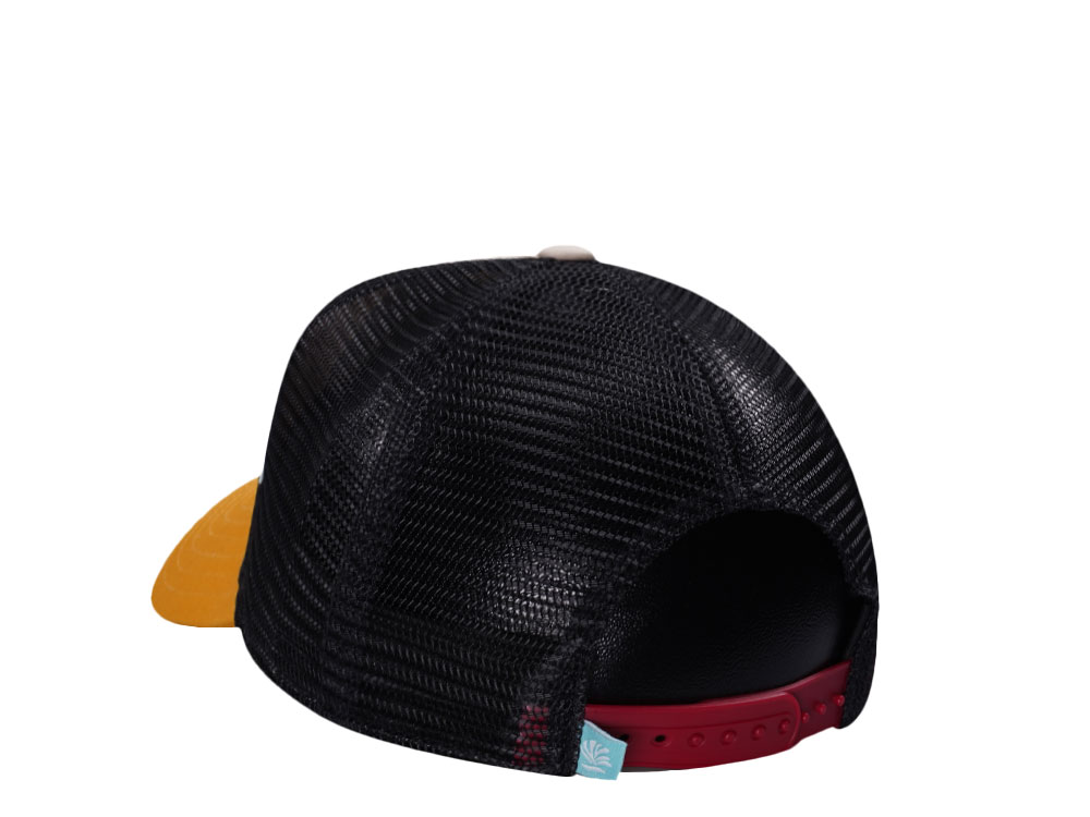 Djinns Machu Piccu Board Service Sand Black Trucker Snapback Gorra