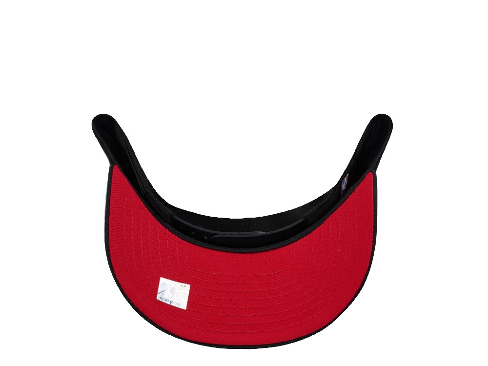 New Era Chicago Bulls Black and Red 9Fifty A Frame Snapback Gorra