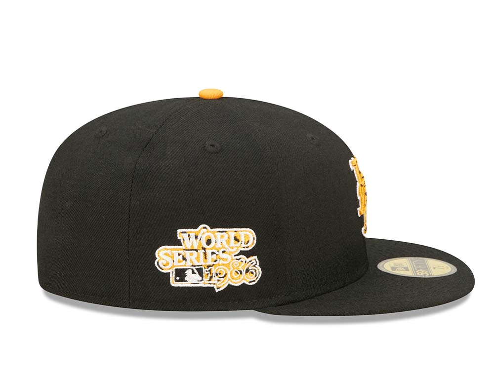 New Era New York Mets Tiger Infill 1986 World Series 59Fifty Fitted Gorra