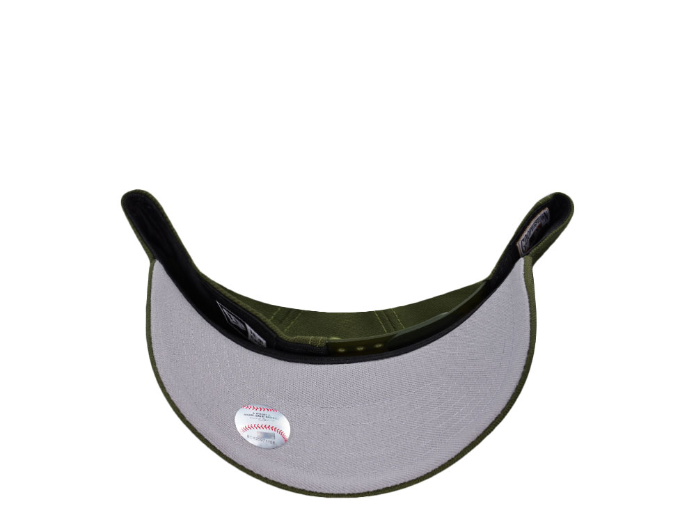 New Era Los Angeles Dodgers 40th Anniversary Olive Prime Edition 9Forty A Frame Snapback Gorra