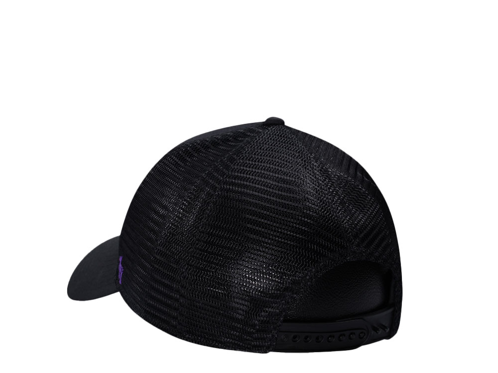 47Brand Los Angeles Dodgers Black MVP Trucker Snapback Gorra