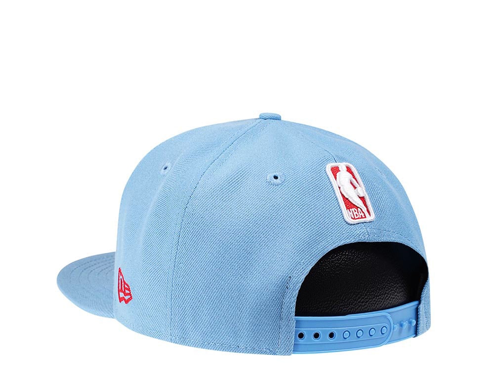 New Era Sacramento Kings Sky Blue Edition 9Fifty Snapback Gorra