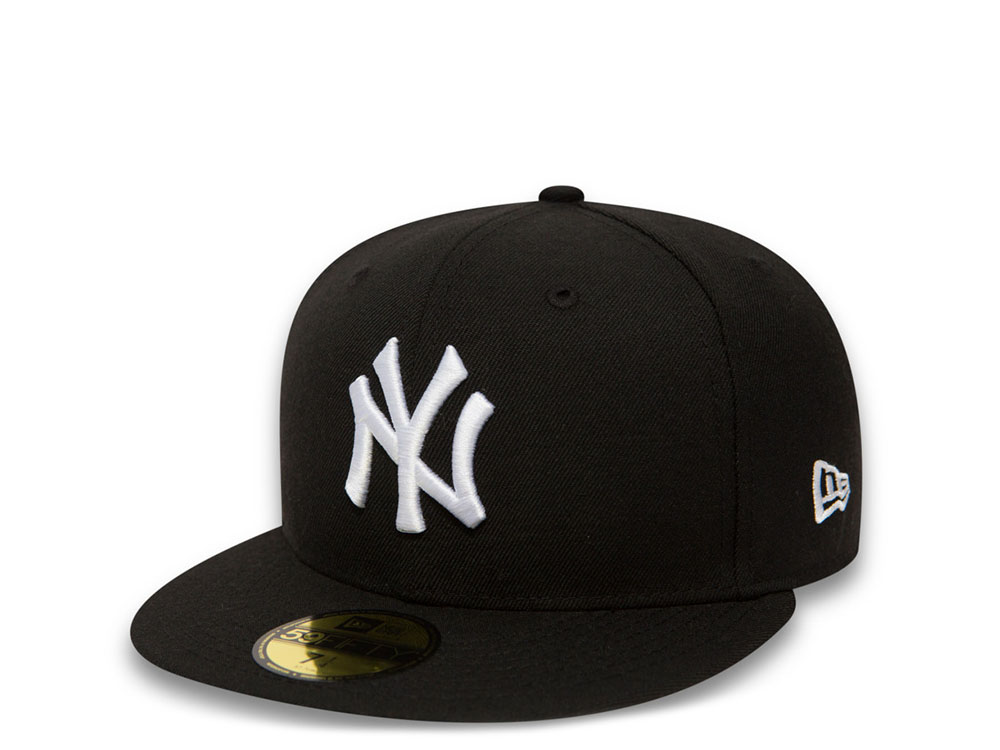 New Era New York Yankees Plain Black Prime Edition 59Fifty Fitted Gorra