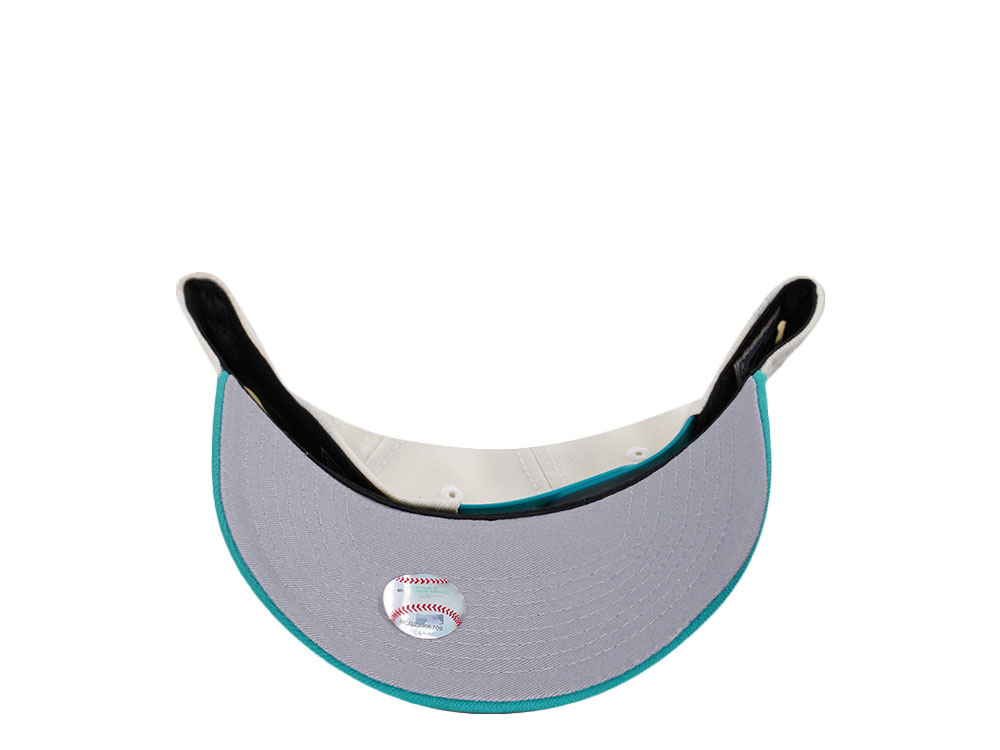 New Era Florida Marlins World Series 2003 Chrome Two Tone Edition 9Forty A Frame Snapback Gorra