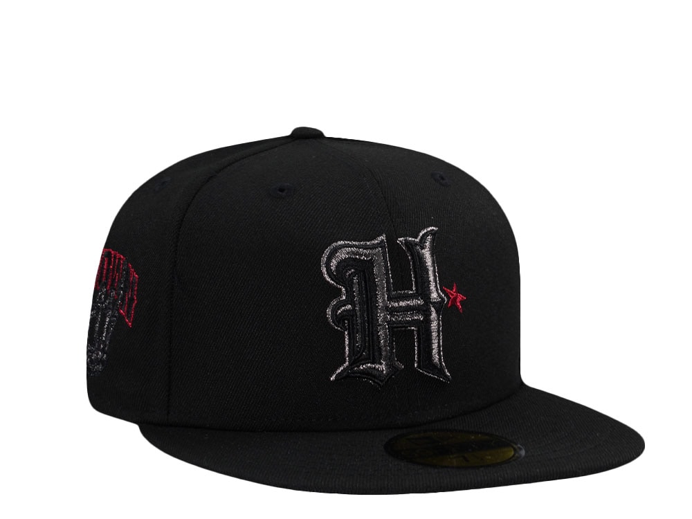 New Era Houston Texans H Town Black Prime Edition 59Fifty Fitted Gorra